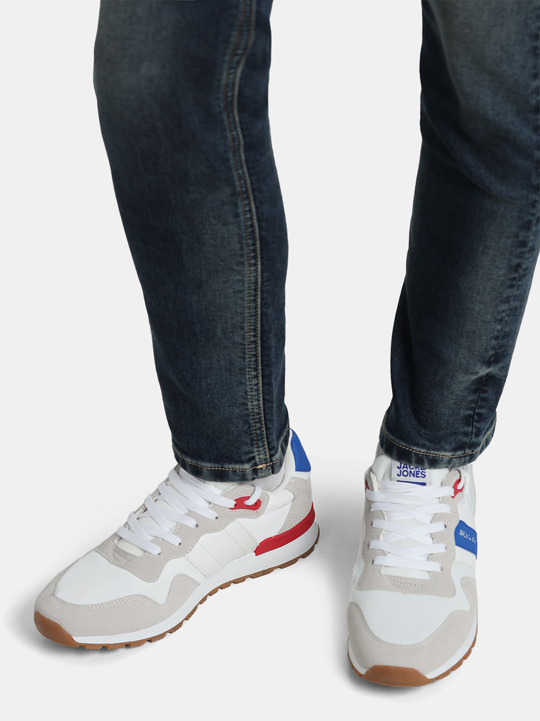 Witte sneakers 2024 jack and jones